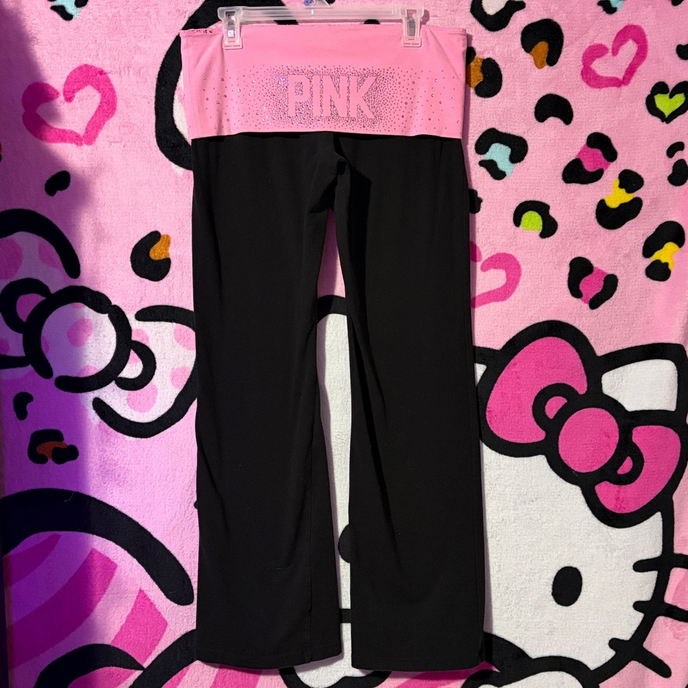 VS PINK Foldover yoga pants💗 NFS🚫